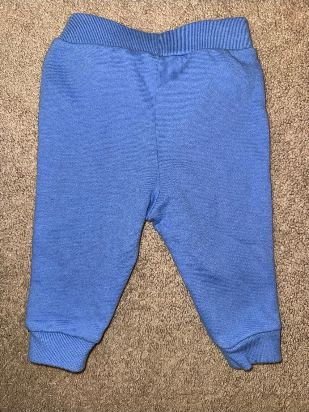Ralph Lauren Blue Baby Hooded Zip-Up Sweat Set